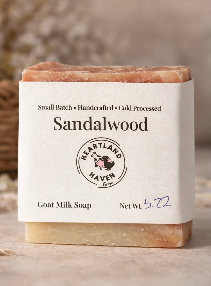 Sandalwood Goat Milk Soap