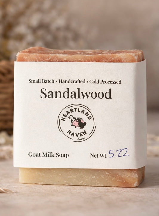 Sandalwood Goat Milk Soap