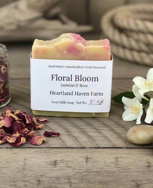 Floral Bloom Goat Milk Soap
