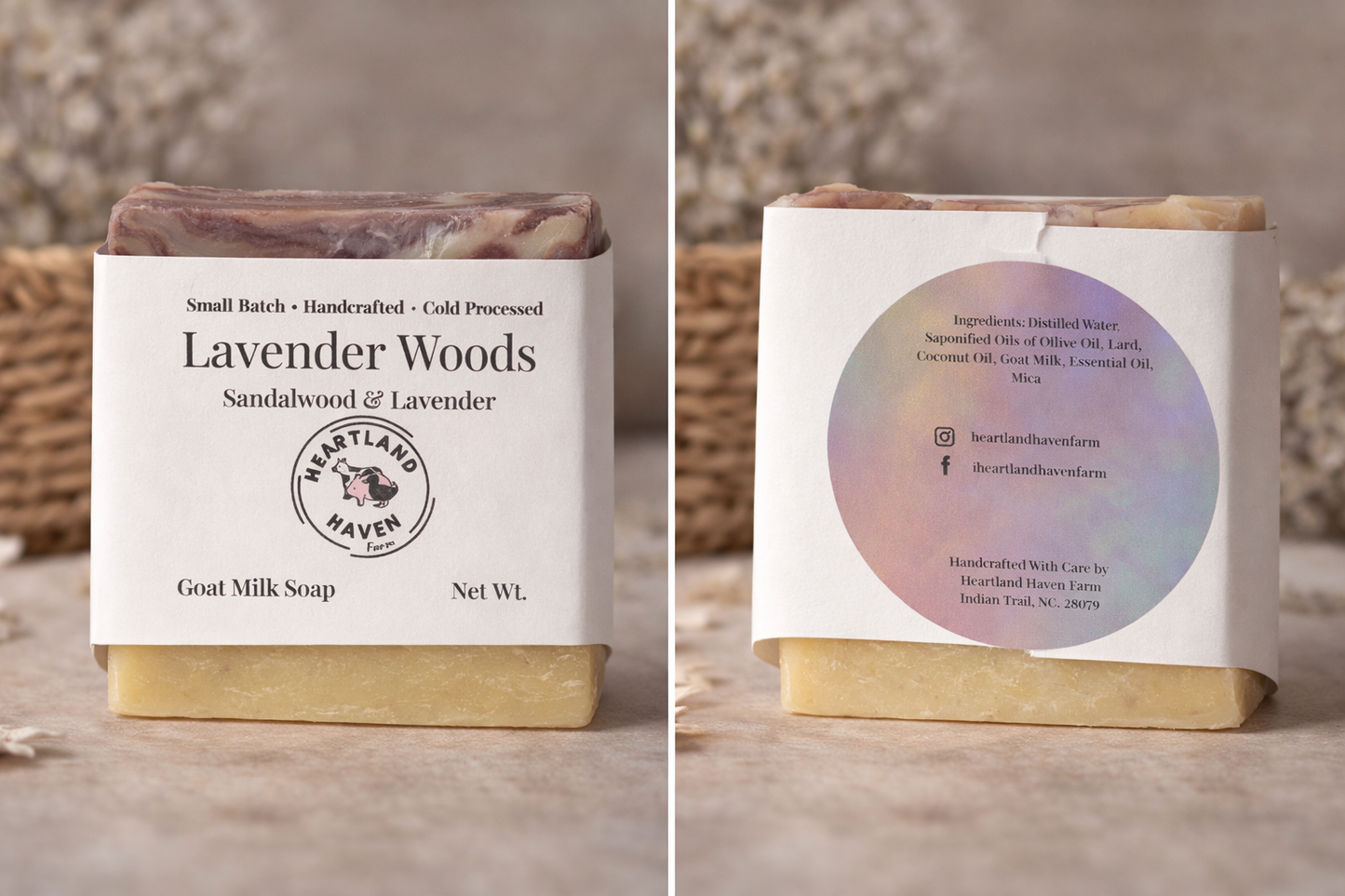 Lavender Woods Goat Milk Soap